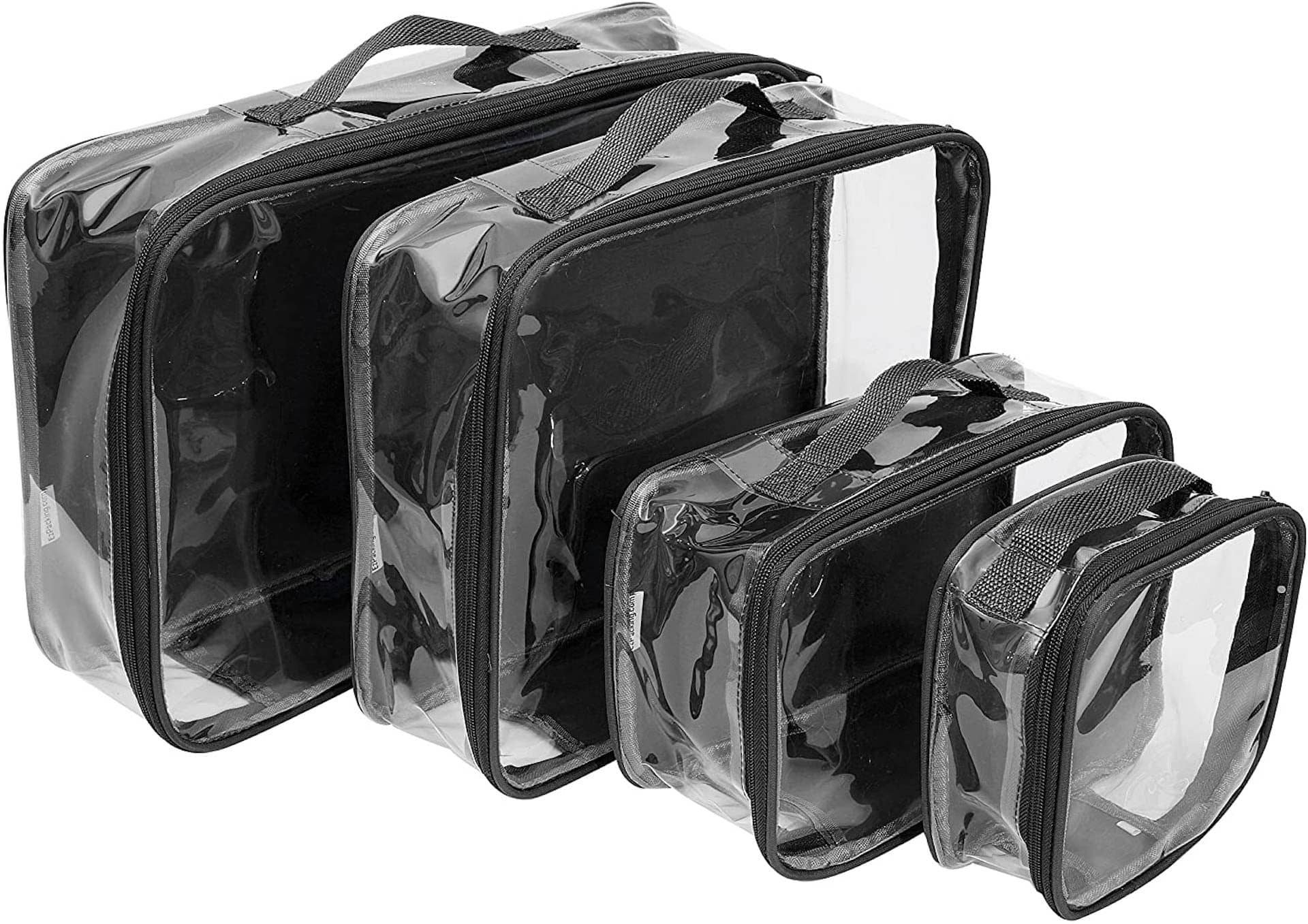 Best Packing Cubes for Travel and Amazon - Clear