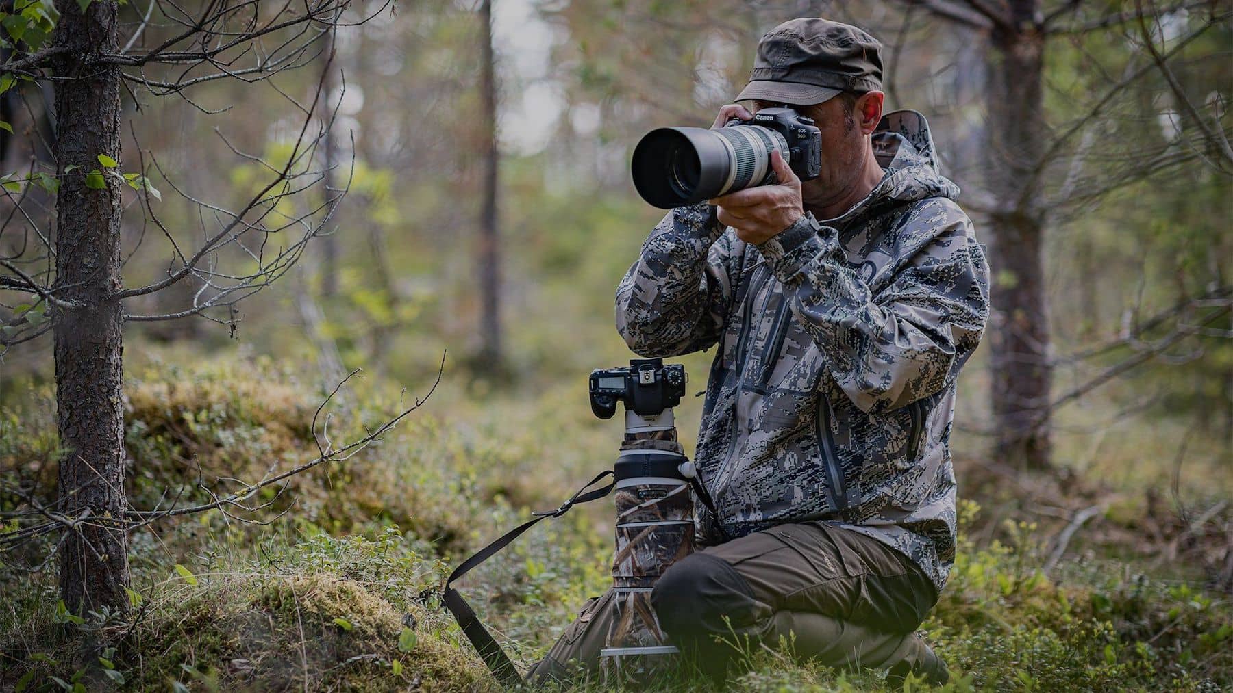 Wildlife Photography Camera - Canon Telephoto Lens