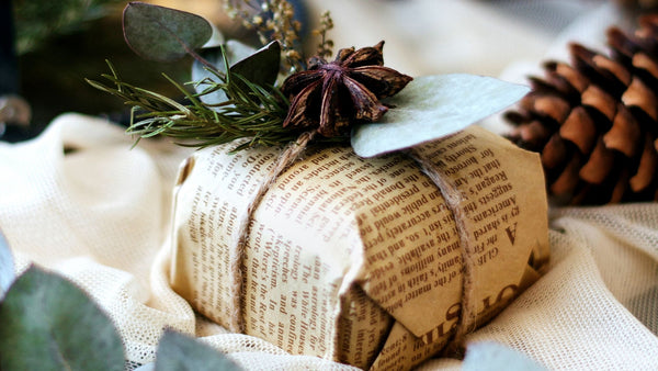 Gift Wrapped With Newspaper