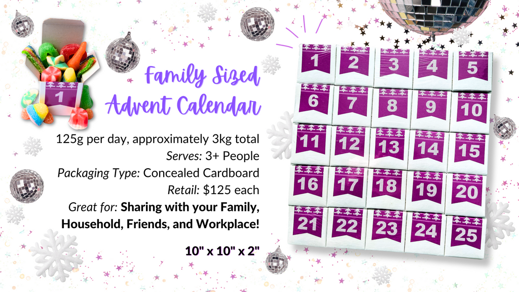 Family Candy Advent Calendar