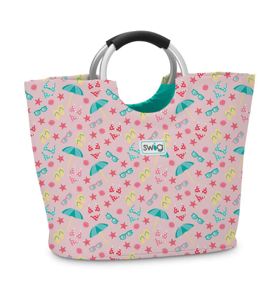 Swig Errbody at the Beach Loopi Tote Bag