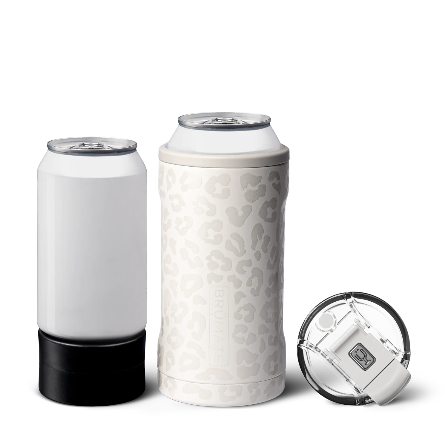 BruMate Hopsulator Duo 12oz Cans Tumbler Red and White HD12ALA