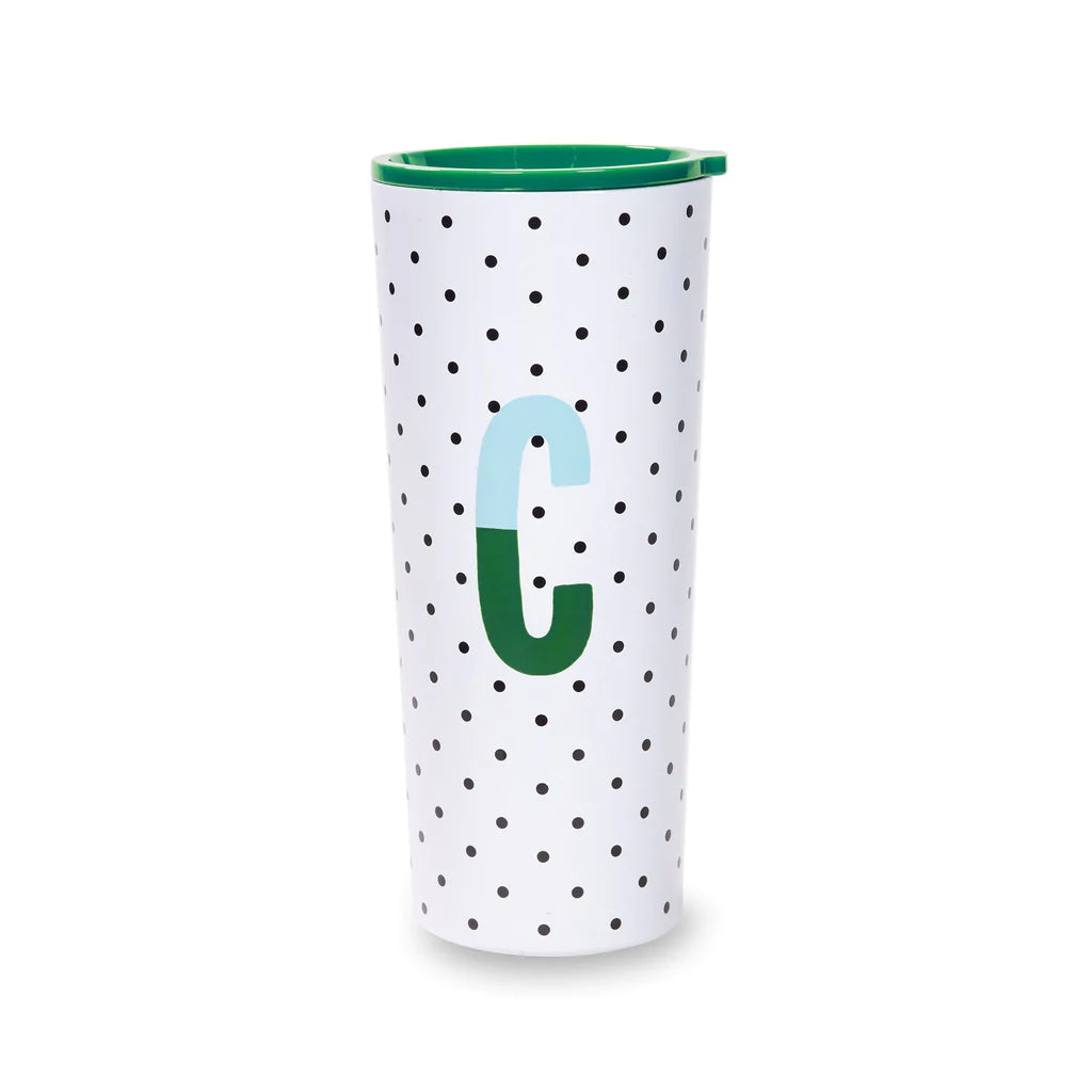 Green Camo Tumbler Cup With Handle - Shop Daffodils Boutique