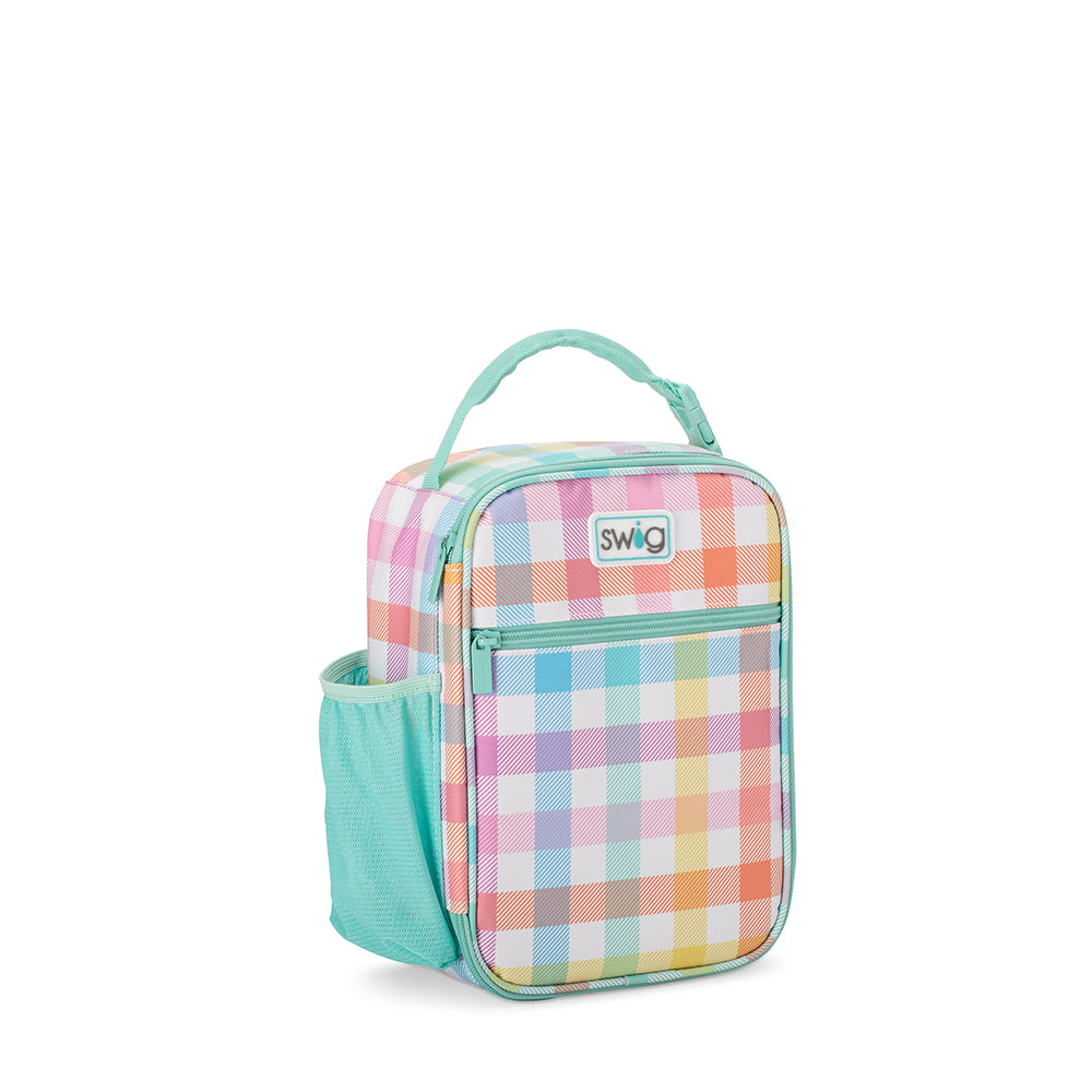 Blue Lay Flat Lunch Box - Sea Air Floral