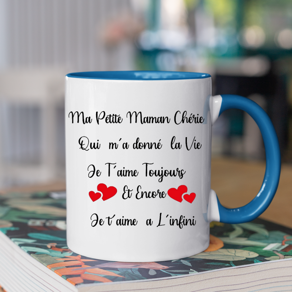 Mug Personnalise Avec Citation Et Clipart Maman Et Fille Cadeaux De Lyon