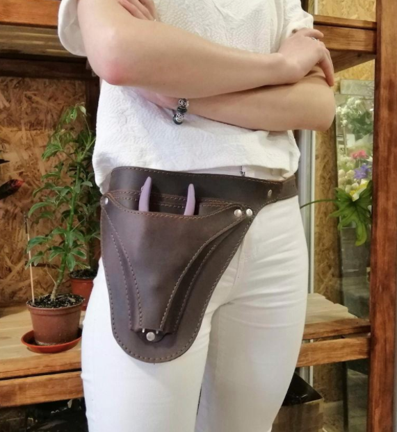 Leather Utility Belt Pouch, Leather Florist Tool Belt, Leath - Inspire  Uplift