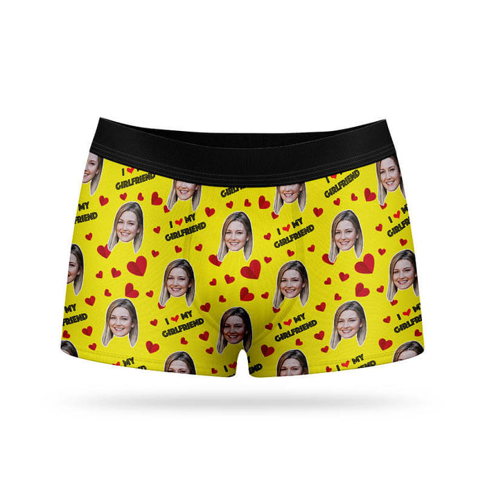 Men's Custom Boxers For Your Boyfriend - Put Your Photo On His
