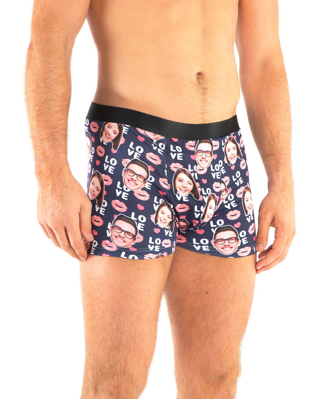 Valentines Boxers/sweetheart Face Boxer Shorts/mens Photo Boxers