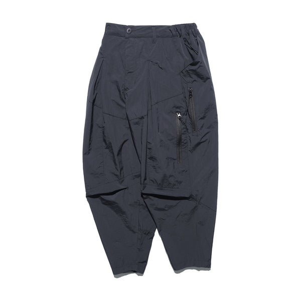 Capsule 02 / CSP-123 Quadruple Zipped Nylon Pants (Black) – OCTO GAMBOL