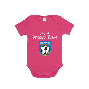 Brookvale FC Baby Onesie - Pink