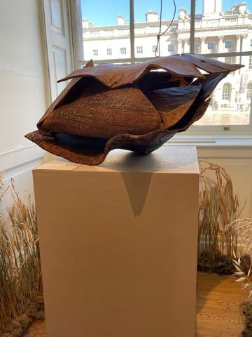 Michael Peterson, wooden sculpture