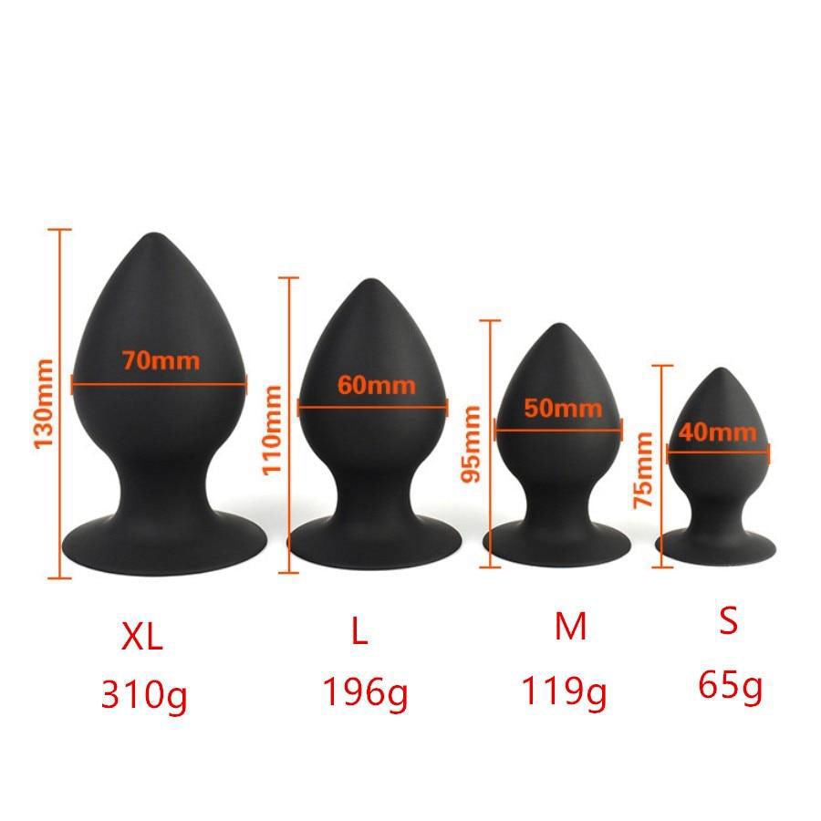 Lot Plug Anal Silicone X4 Plug Anal Boutique