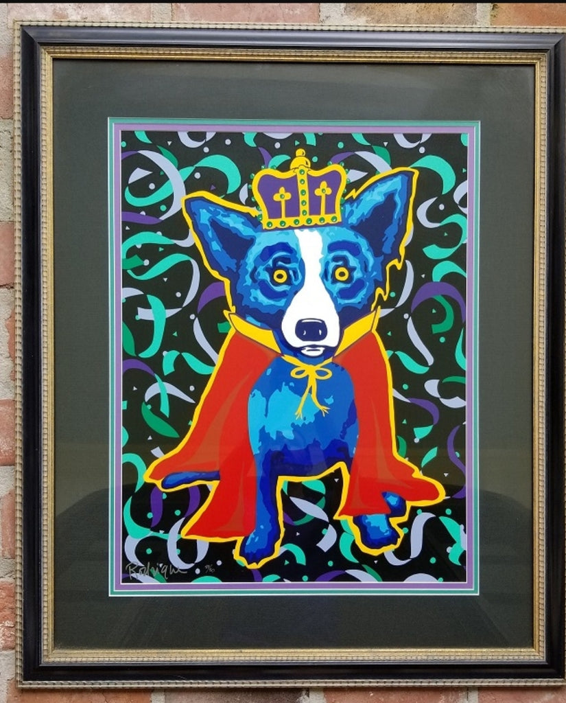 how many blue dog paintings are there