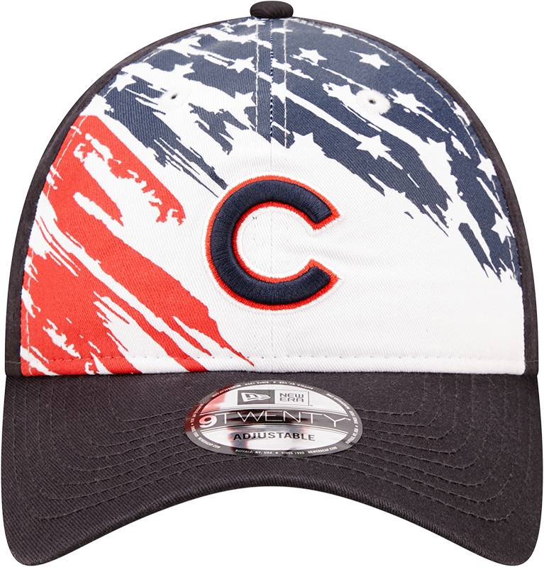 CHICAGO CUBS RED, WHITE, AND BLUE 9TWENTY CAP