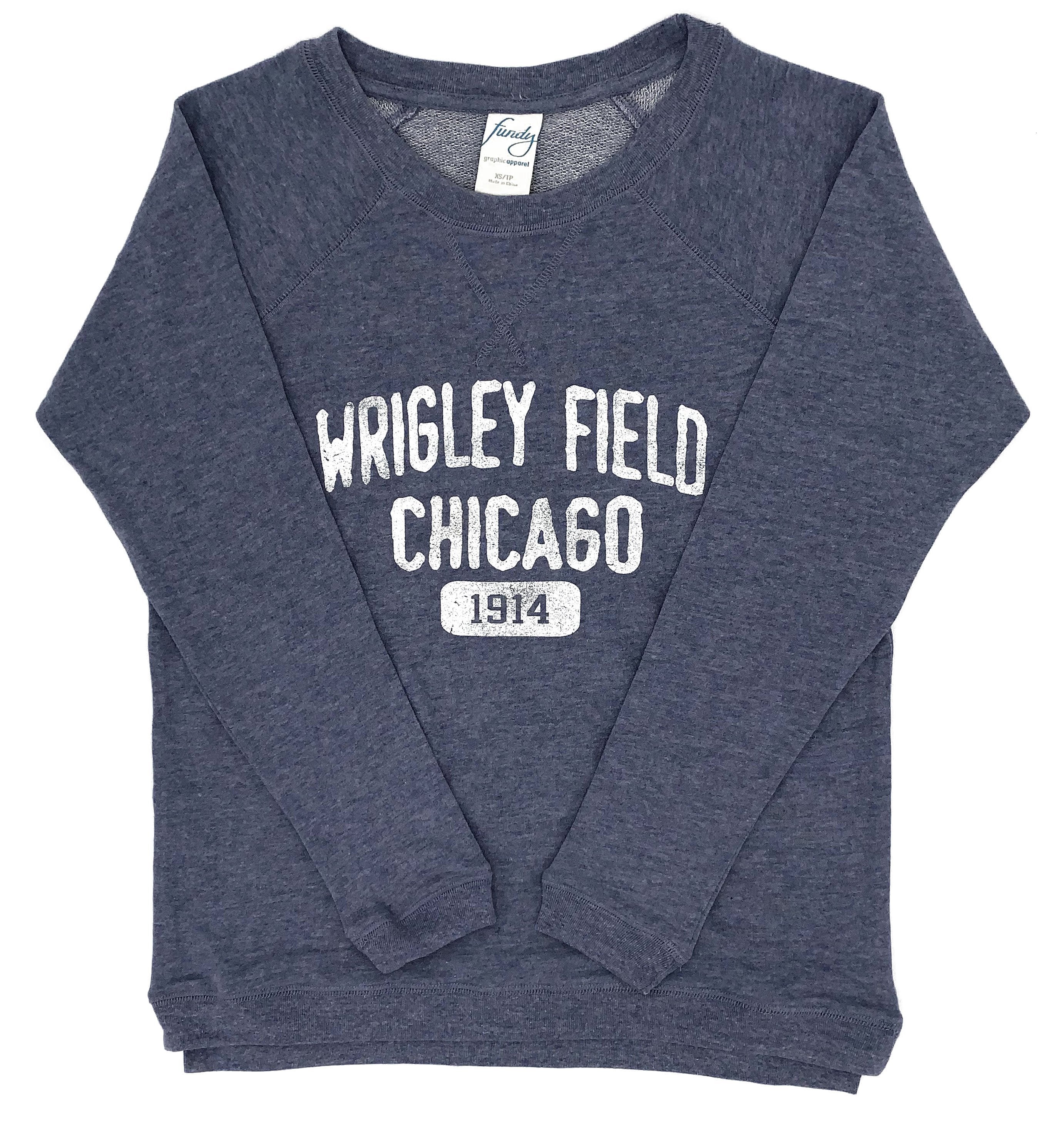 wrigley field crewneck sweatshirt