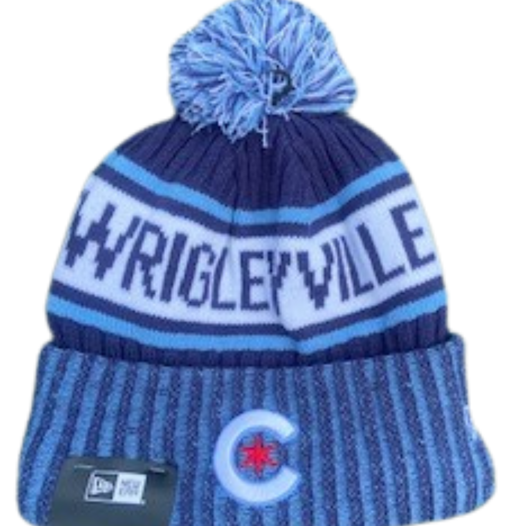 CHICAGO CUBS CITY CONNECT KNIT POM