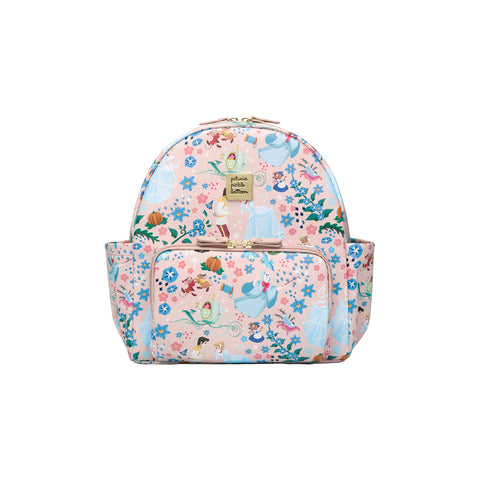 Mini Backpack with a Disney's Cinderella Print against a White Background
