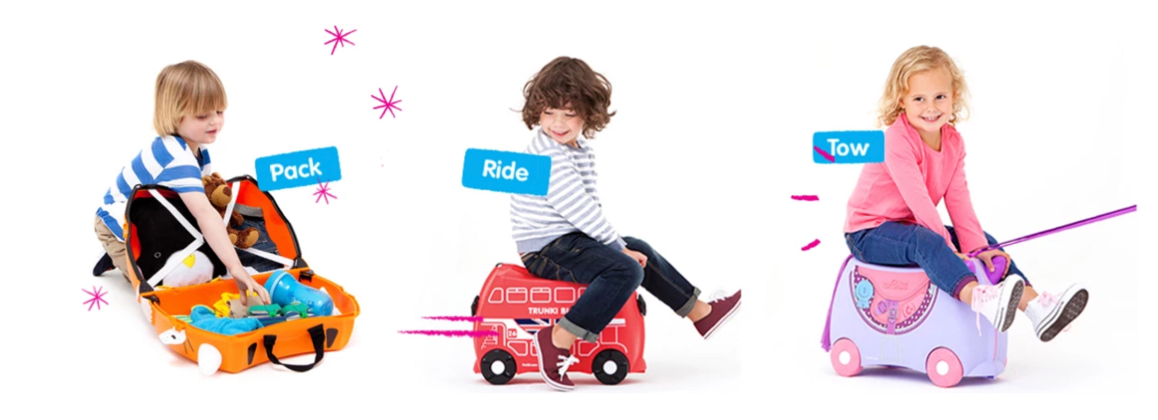 Trunki Review: Kids ride on suitcase