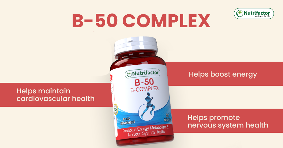 Nutrifactor B-50 B-Complex