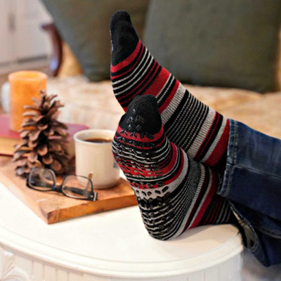 socks with treads on bottom
