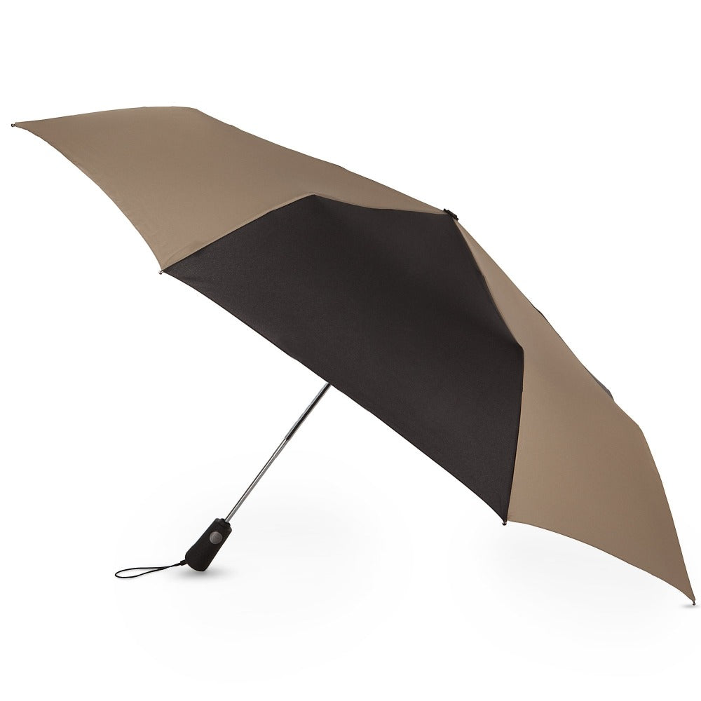 Recycled Golf Size Auto Open Vented Stick Umbrella with Sunguard