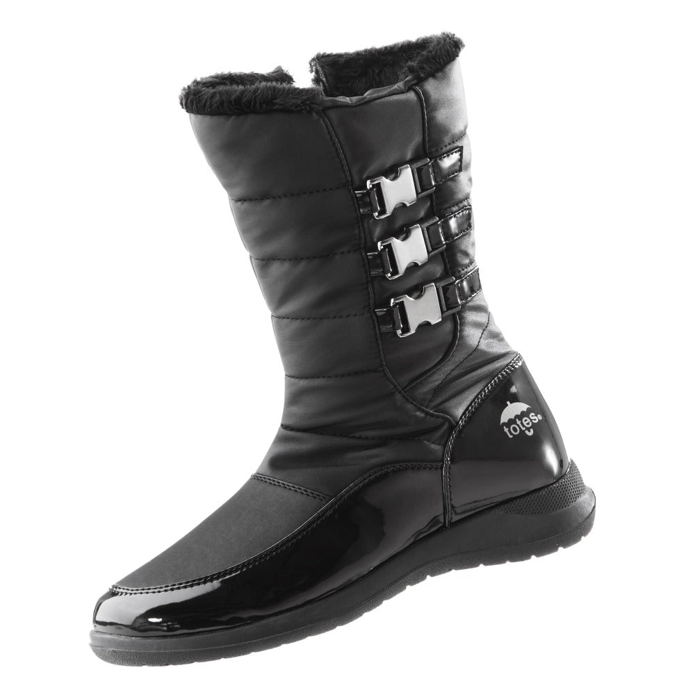 black totes boots