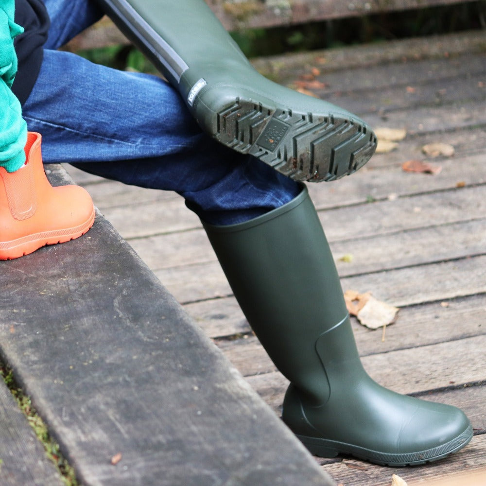 womens tall rubber boots