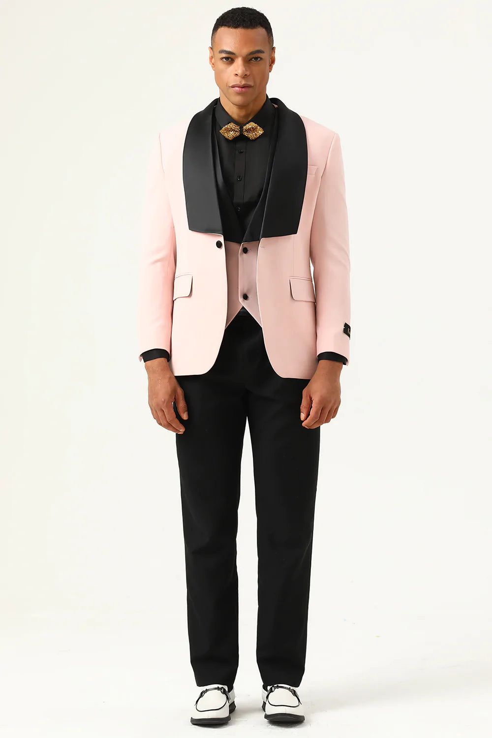 J55509 Mens Pink Suit - Pink Prom Suits