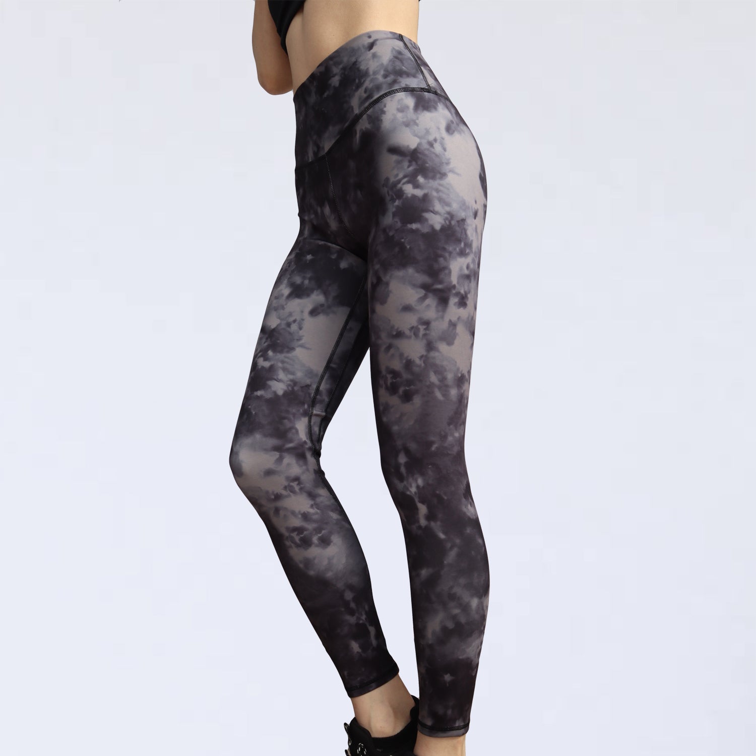 Yoga wear leggings ～ Leopard black ～ – SINZ FIT