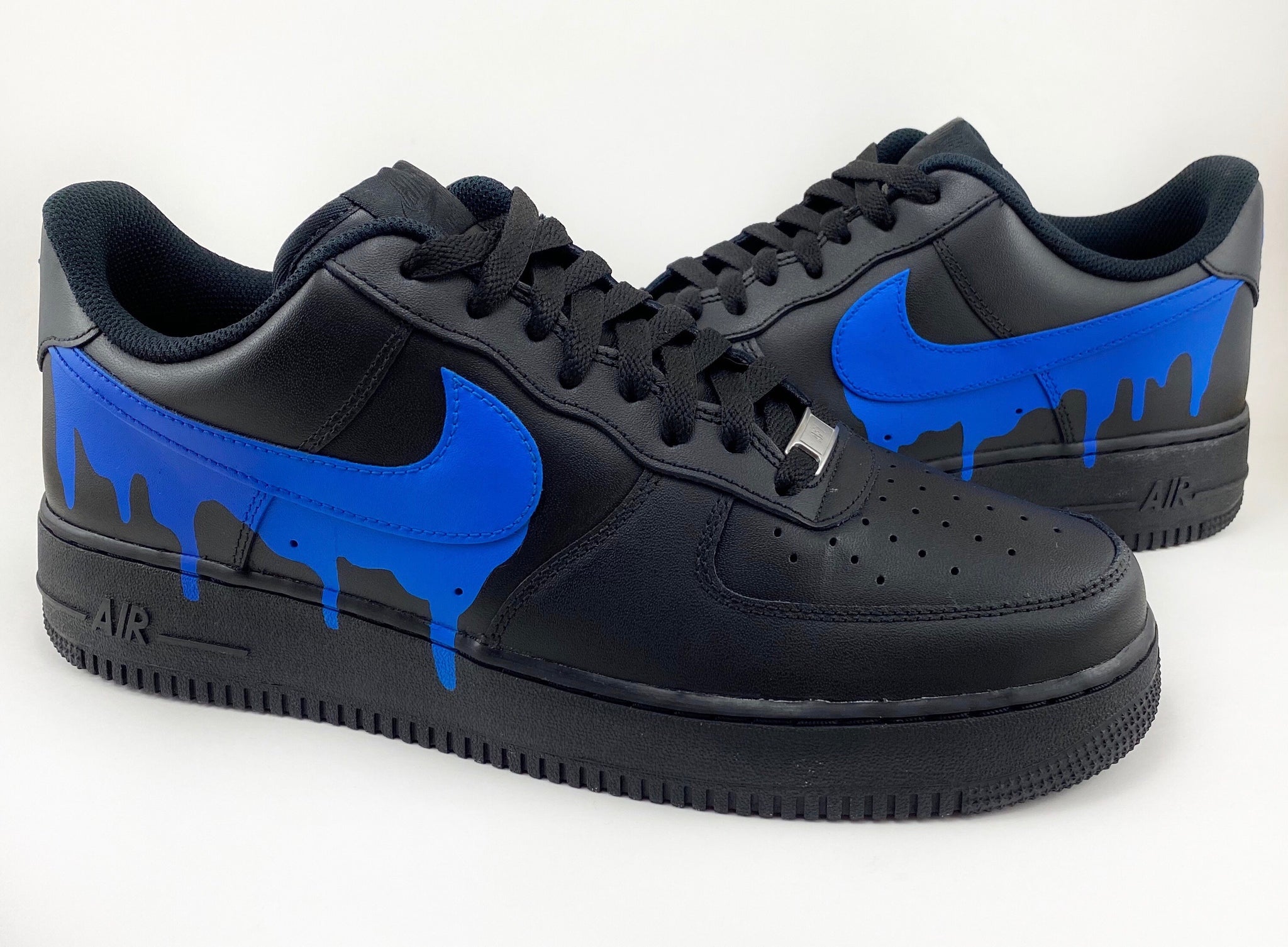 blue and black af1