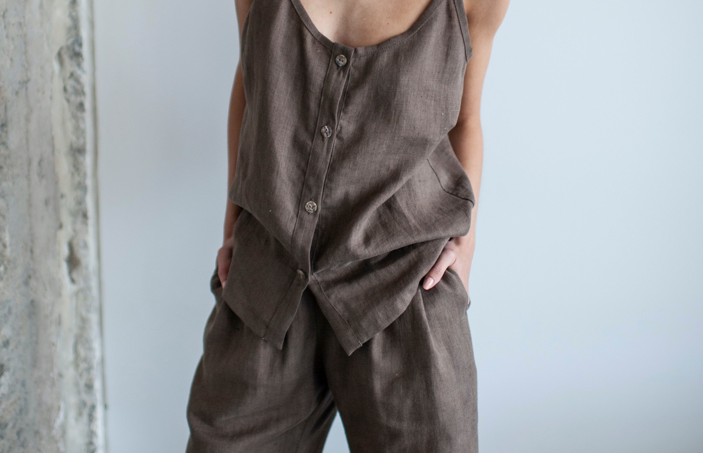 Linen clothing – Sand Snow Linen