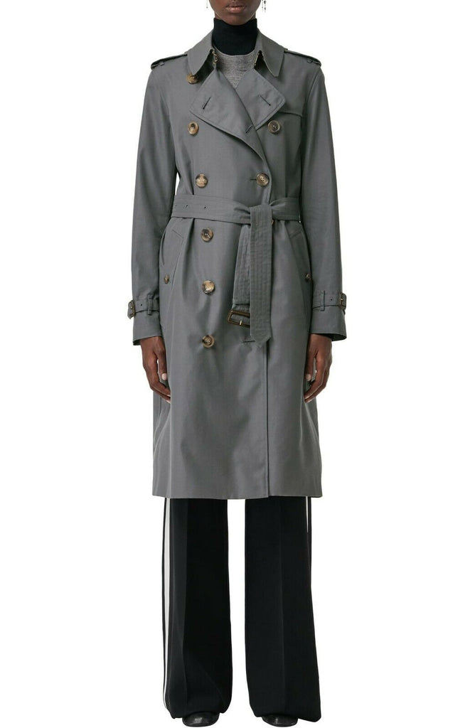 kensington long trench coat