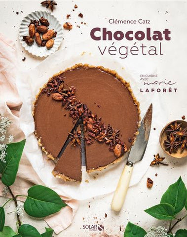 Livre de recettes véganes "Chocolat végétal" de Clémence Catz