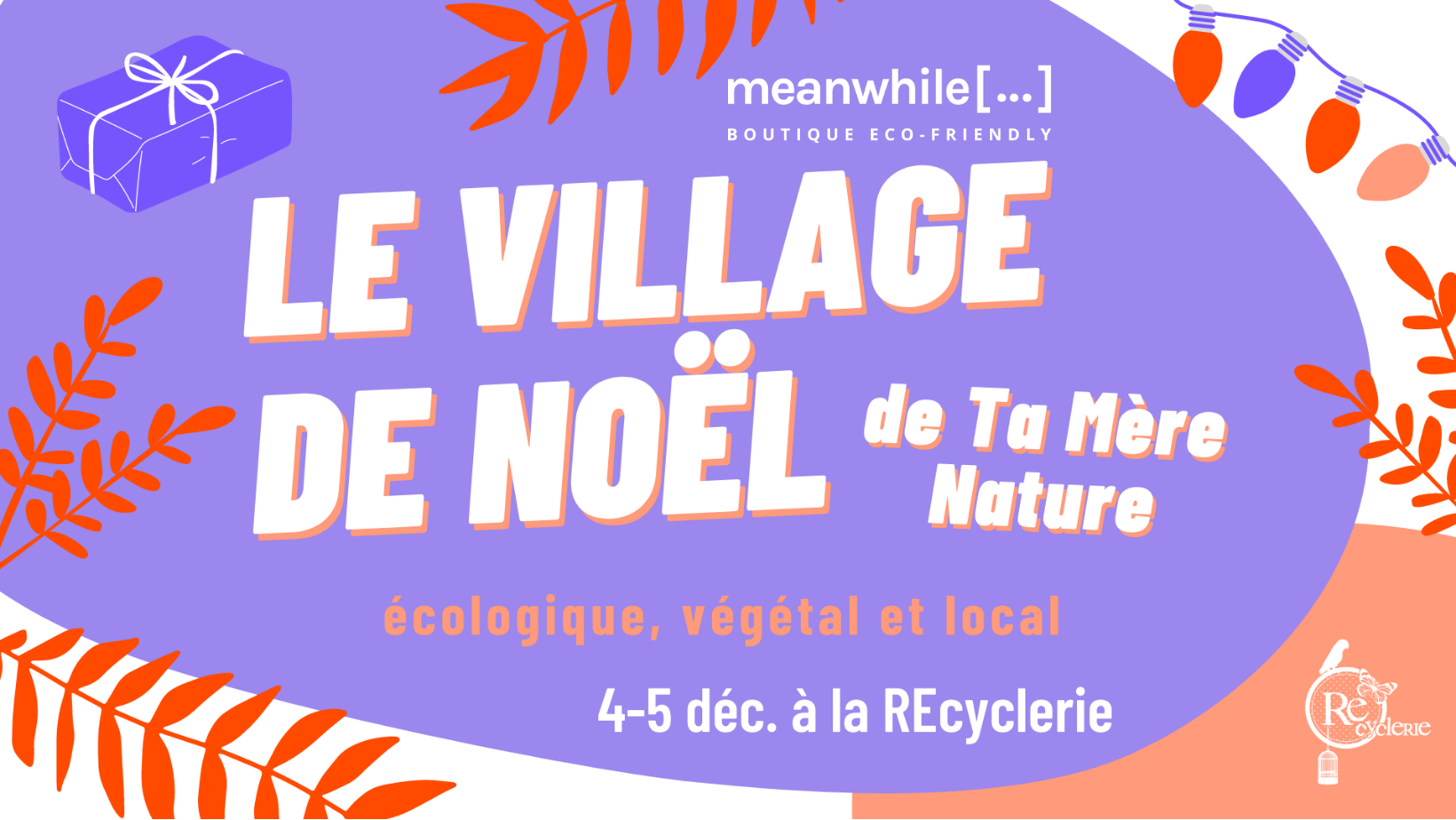 marché de noel la recyclerie paris 18 meanwhile boutique