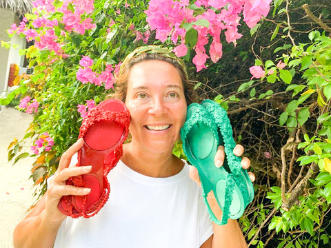 Alessandra Wieser, fondatrice de la marque de chaussures véganes et recyclables Sunies