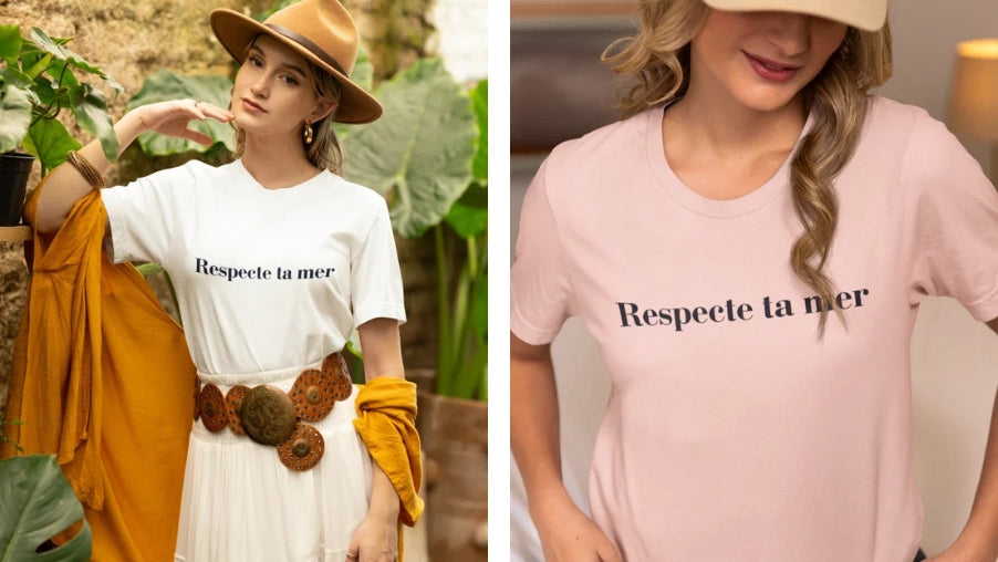 T-shirt en coton bio