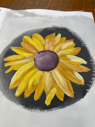 Sunflower Painting