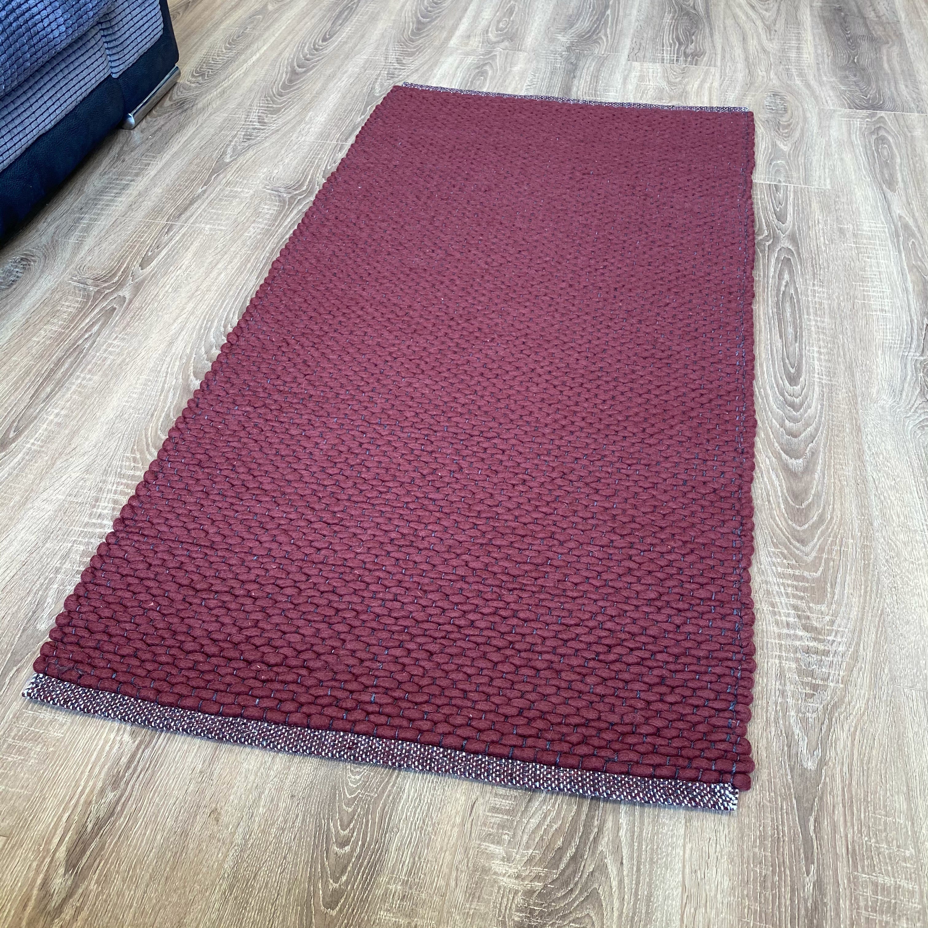 An image of Hermes Hand Woven Wool Rug Thick Loom 160 x 230cm / Concerto