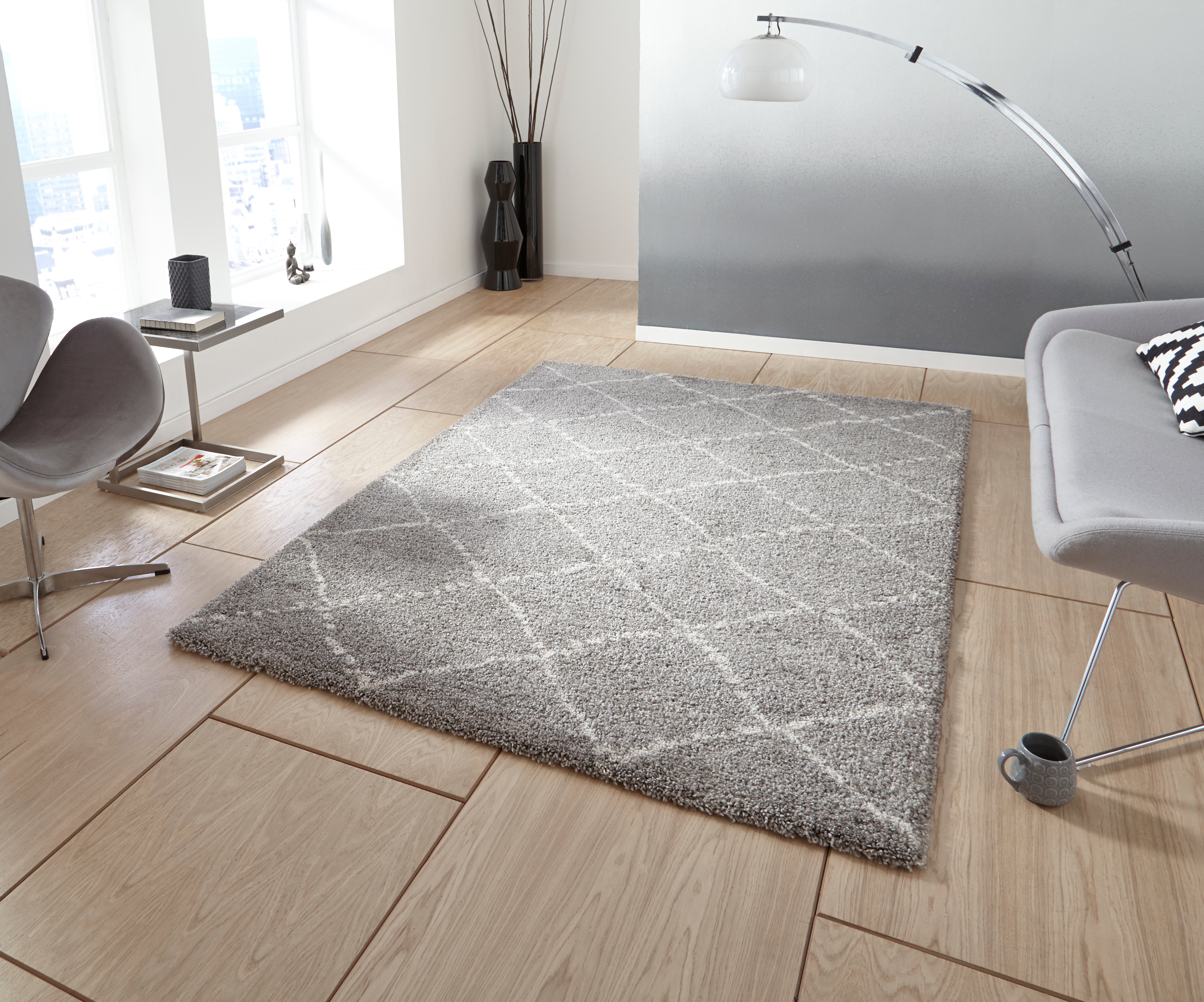 An image of Royal Nomadic 5413 Trendy Modern Rugs 200 x 290cm / Grey