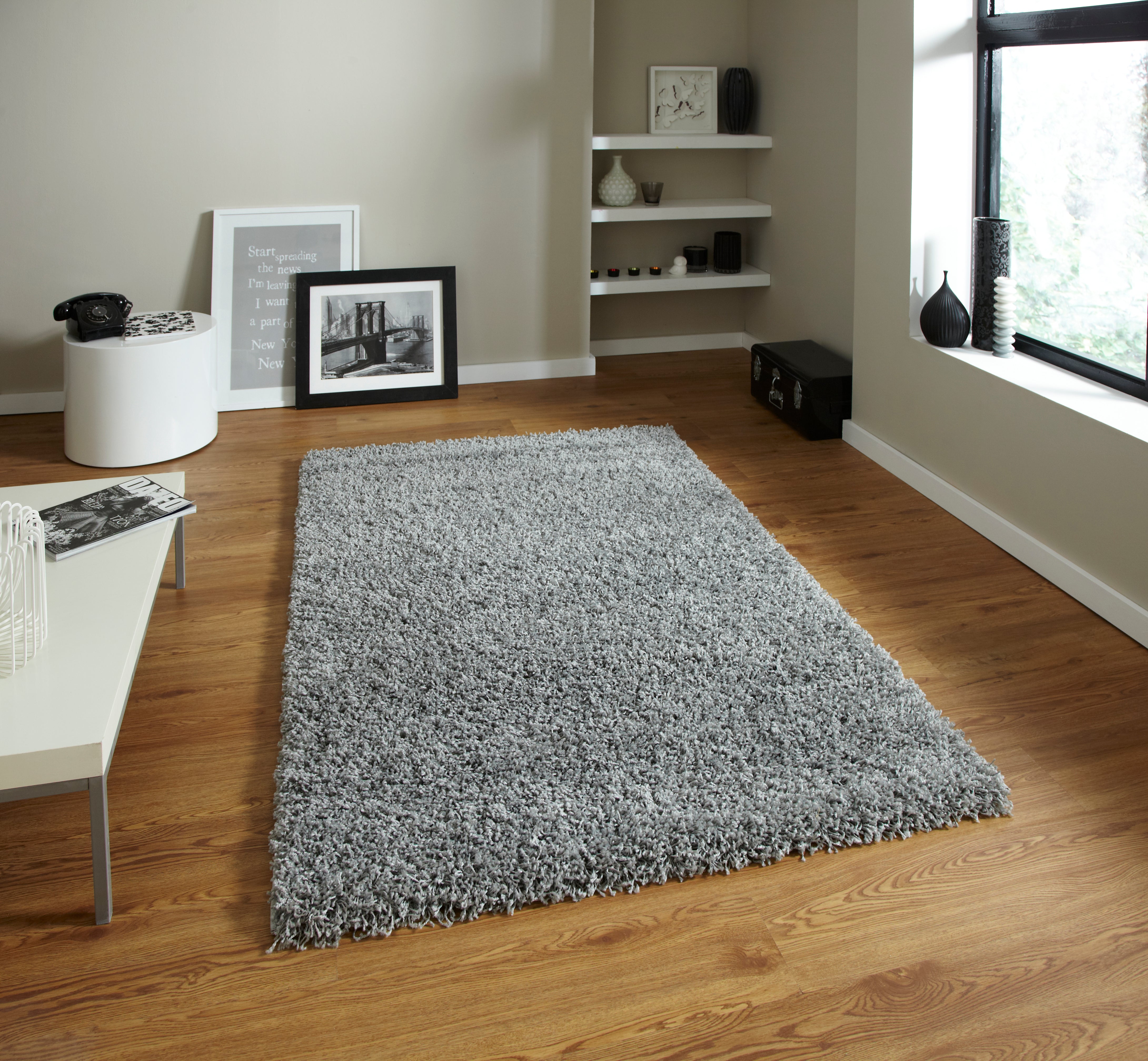 An image of Vista 2236 Colourful Modern rugs 80 x 150cm / Grey