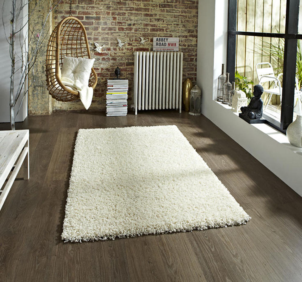 An image of Vista 2236 Colourful Modern rugs 80 x 150cm / Cream