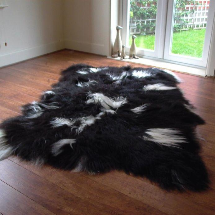 An image of Icelandic Sheepskin Rug Mixed (Sexto) XL