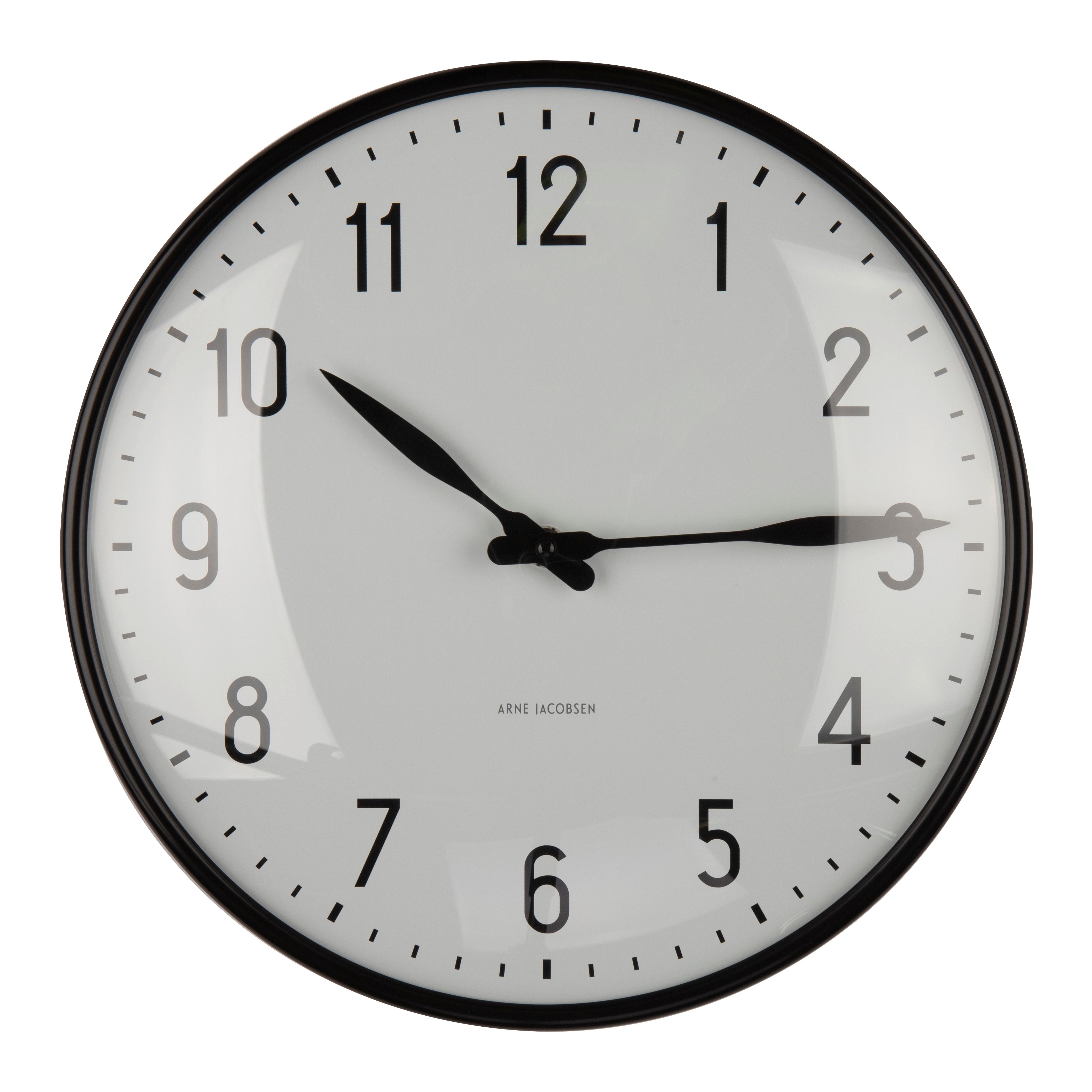 Get Arne Jacobsen Bankers Wall Clock - White | My Euro Mall