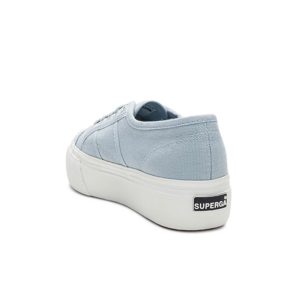 superga platform blue