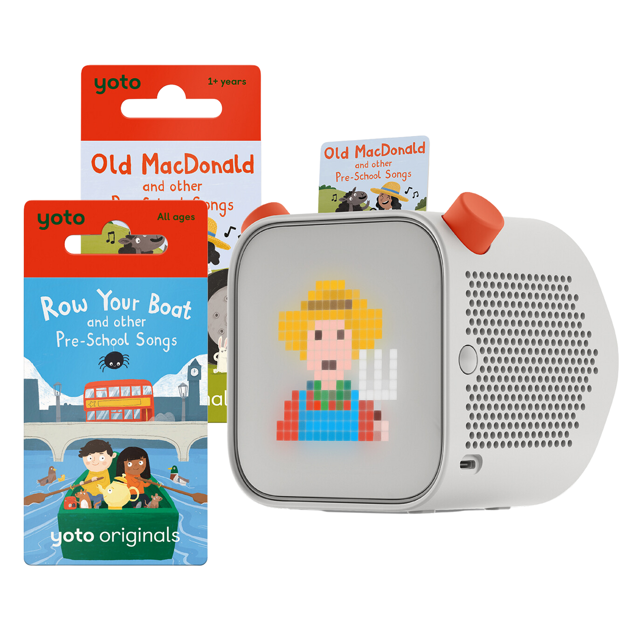 Yoto Player & Pre School Songs Bundle. Yoto