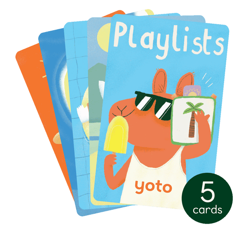 Yoto Card Multipack - Make Your Own Cards - 5 Pack