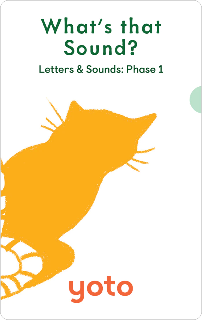 Phonics: Letters & Sounds: Phase 1. Yoto