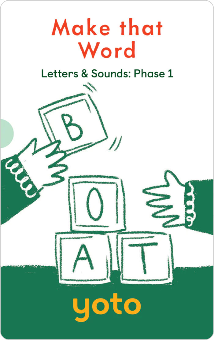 Phonics: Letters & Sounds: Phase 1. Yoto