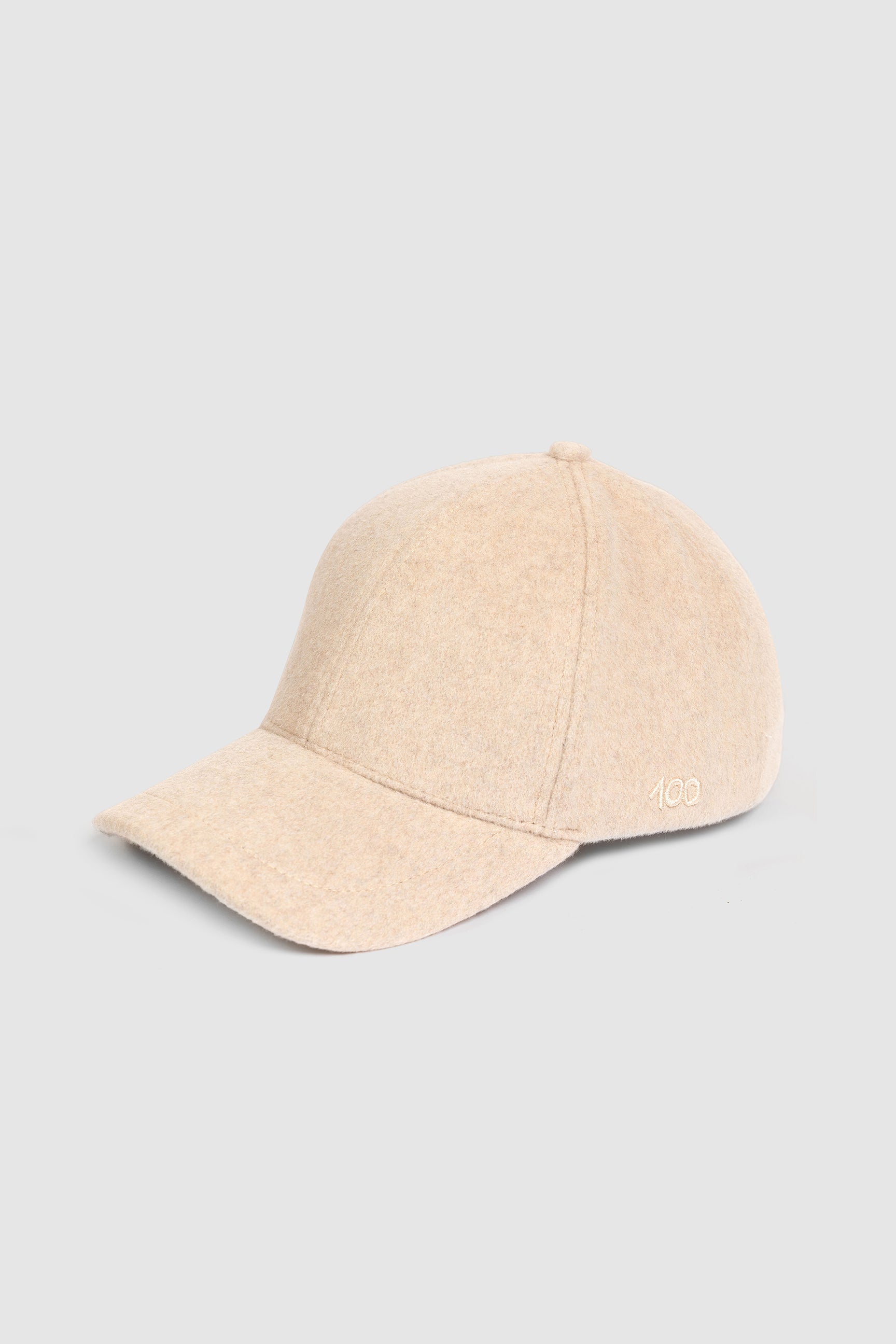 The 100 Cap in Beige Cashmere (Beige (062) / One Size)