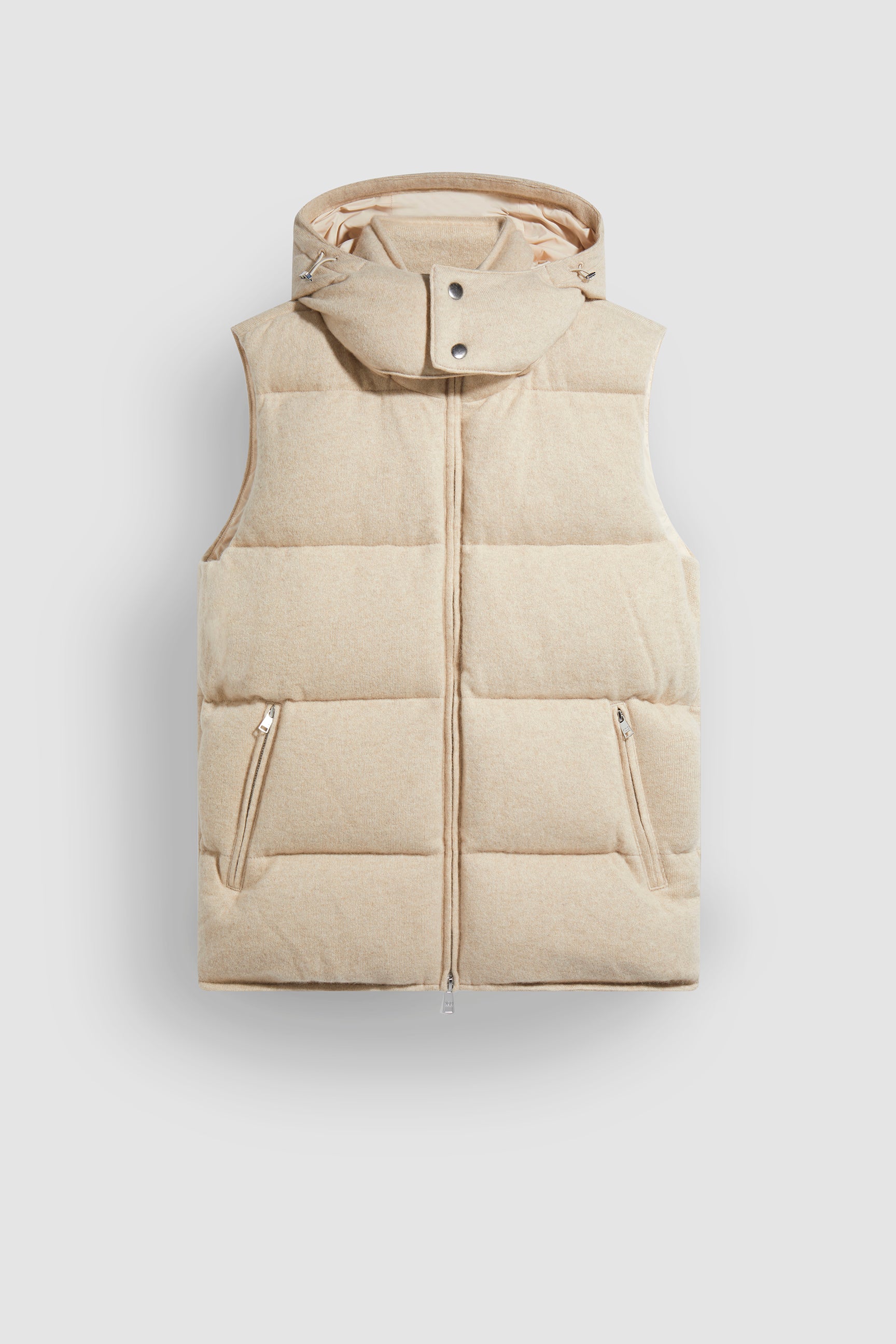 Hakim Padded Cashmere Gilet